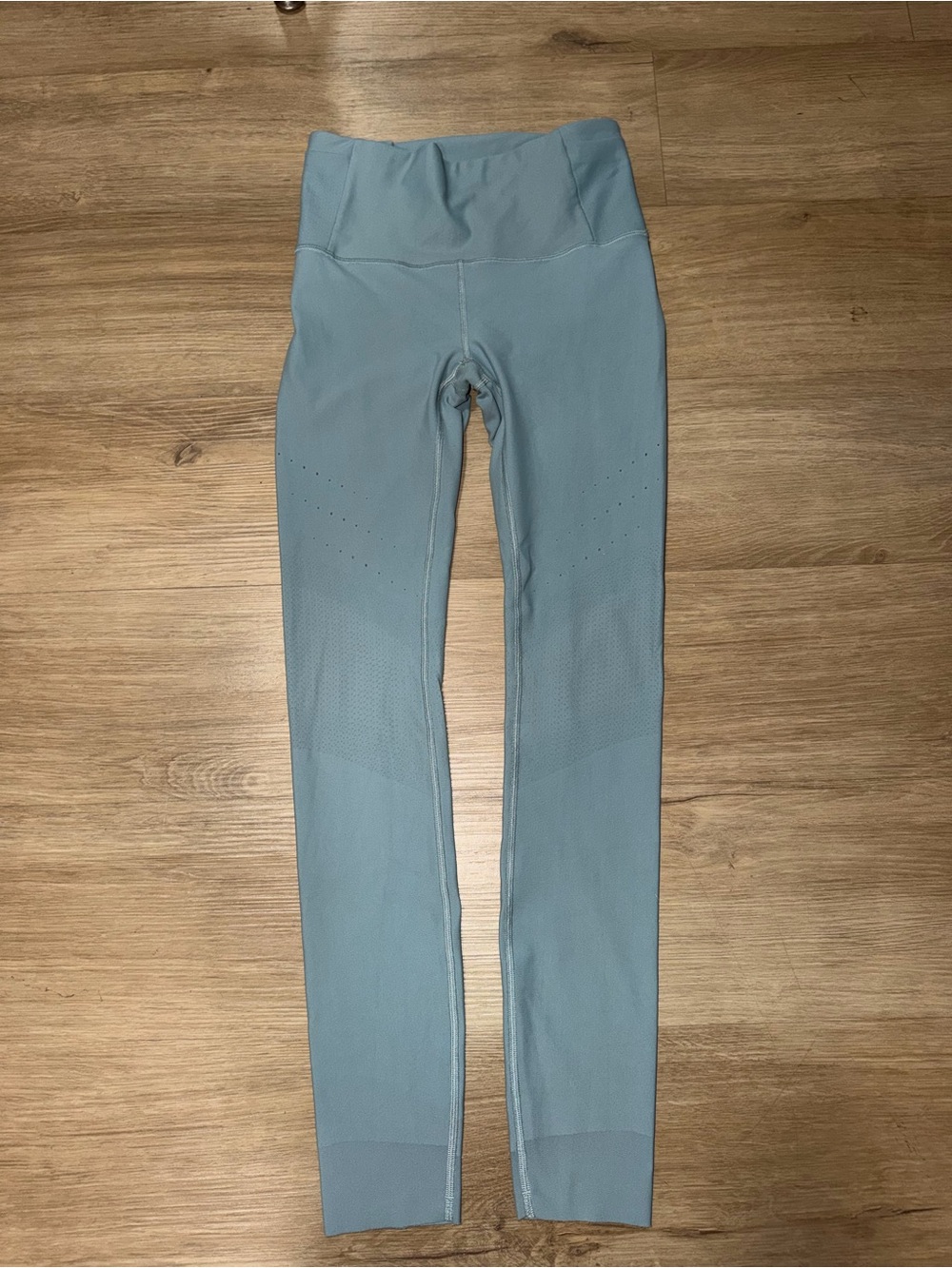 lululemon athletica Light Blue Perforated High-Rise Leggings